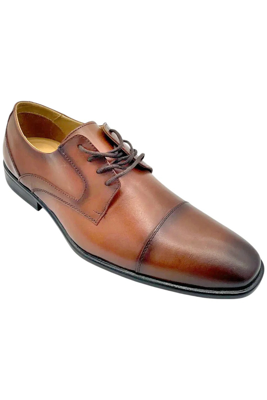 Blanco Garcia Men's Baker Cap Toe Oxford Whiskey Bronze - Medium